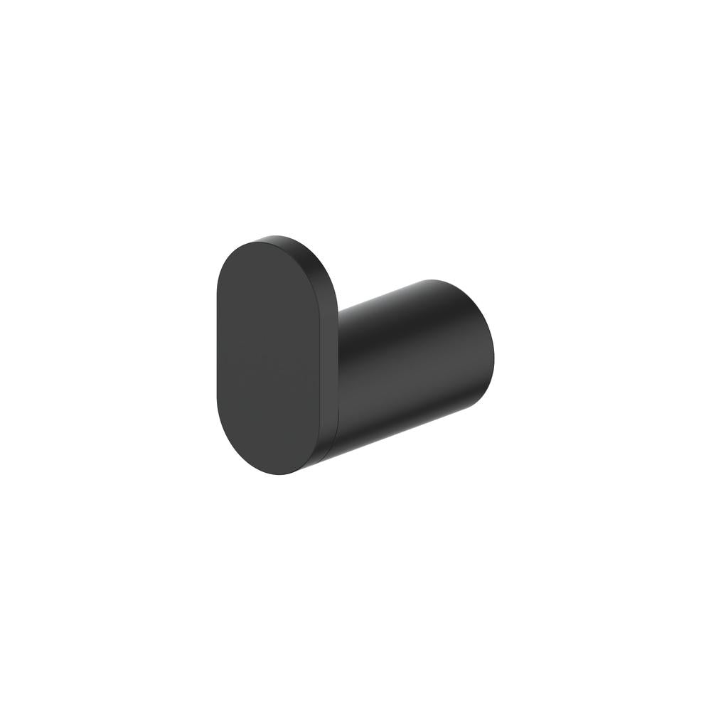 Autograph Edition Crystal Bay Towel Hook In Matte Black CBYHKMB
