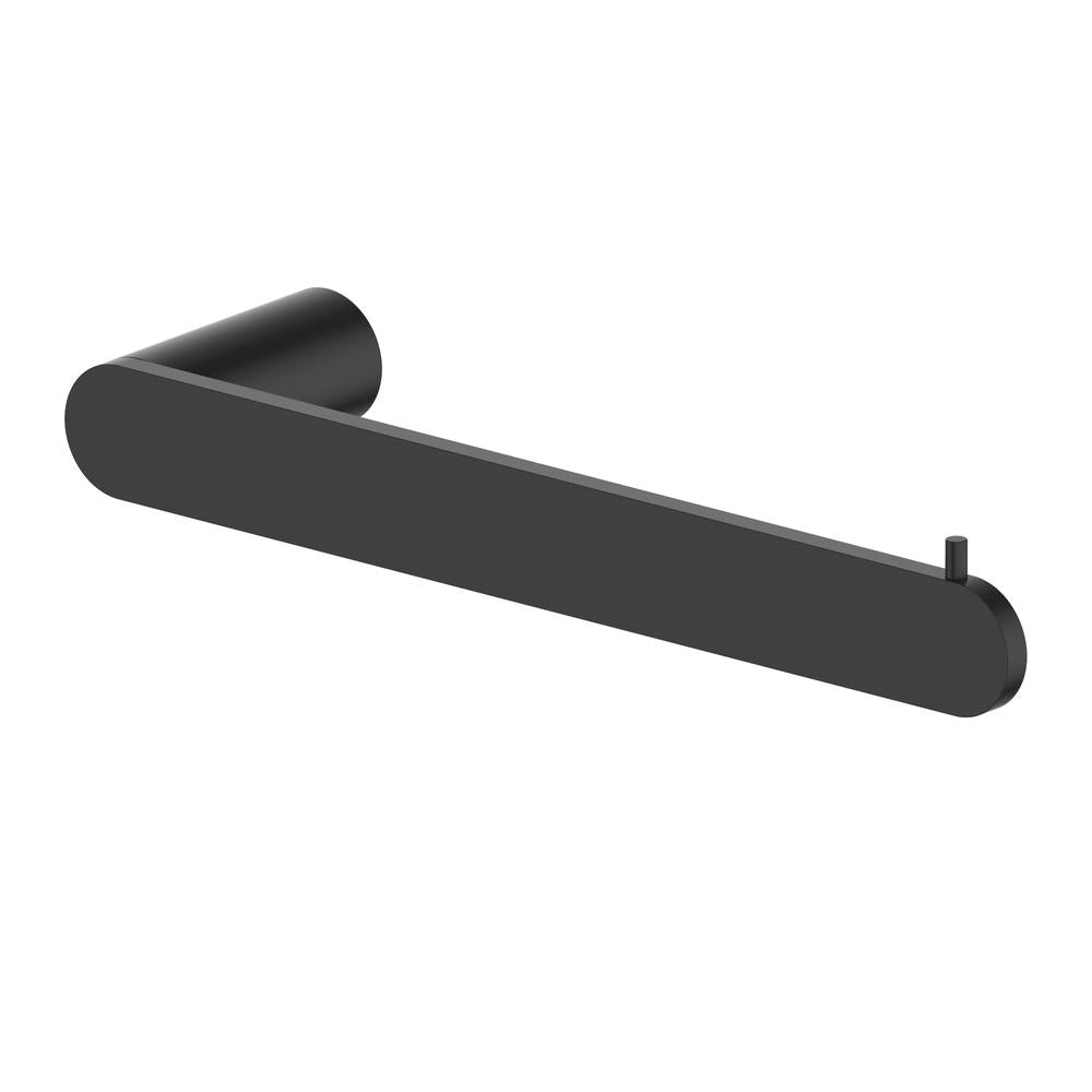 Autograph Edition Crystal Bay Towel Holder In Matte Black CBYHTHMB