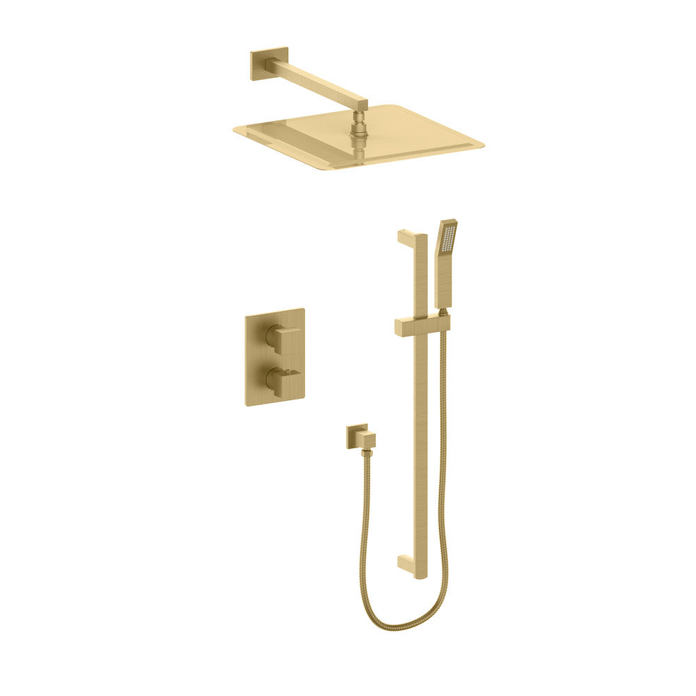 Autograph Edition Crystal Bay Thermostatic Shower System CBYSHST2CB