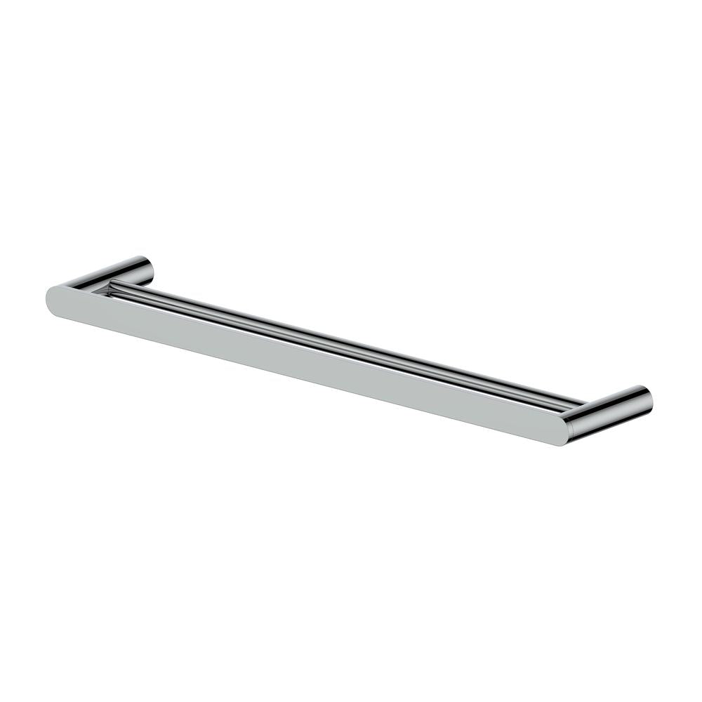 Crystal Bay Double Towel Rail In Chrome CBYTRDCH