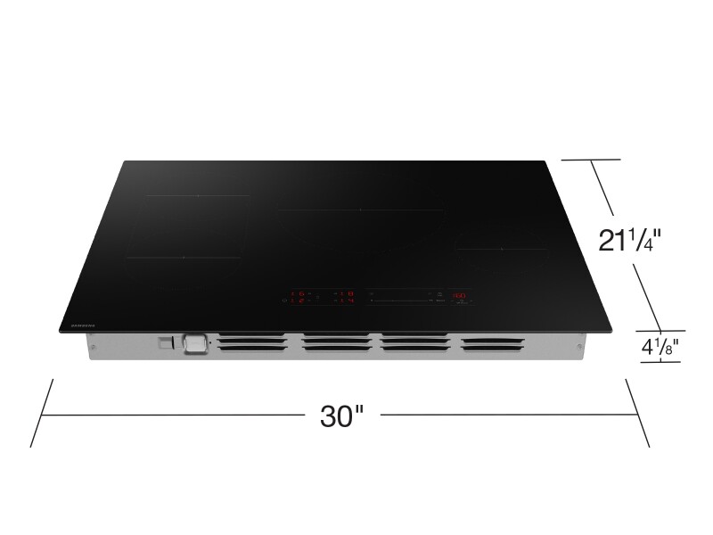 Induction Cooktop Anti-Scratch Glass Cooktop | Wi-Fi Sync Burner CC70F30S2DAA