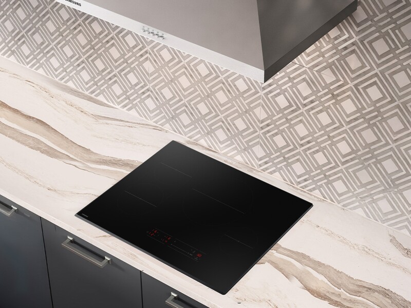 Induction Cooktop Anti-Scratch Glass Cooktop | Wi-Fi Sync Burner CC70F30S2DAA
