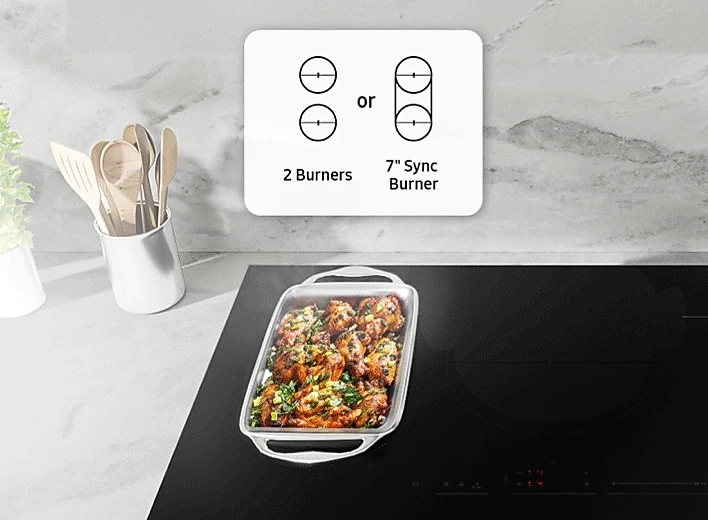 Choose one burner or two