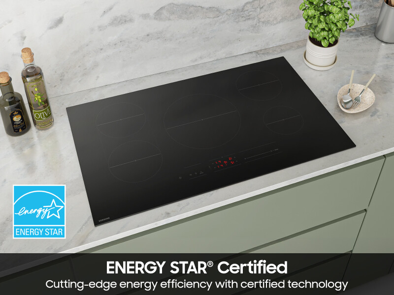 Induction Cooktop Anti-Scratch Glass Cooktop | Wi-Fi Sync Burner CC70F36S2DAA