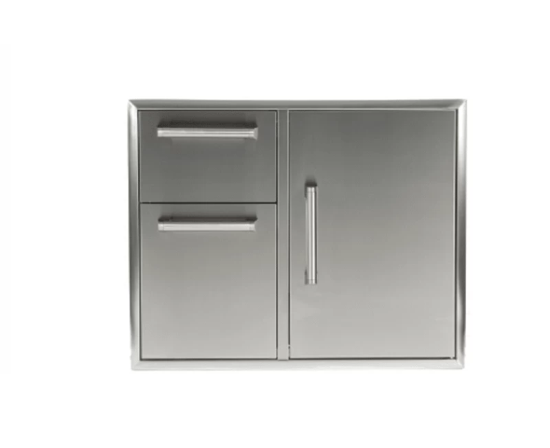 31" Combination Storage: Door and Drawers Cabinet CCD2DC31