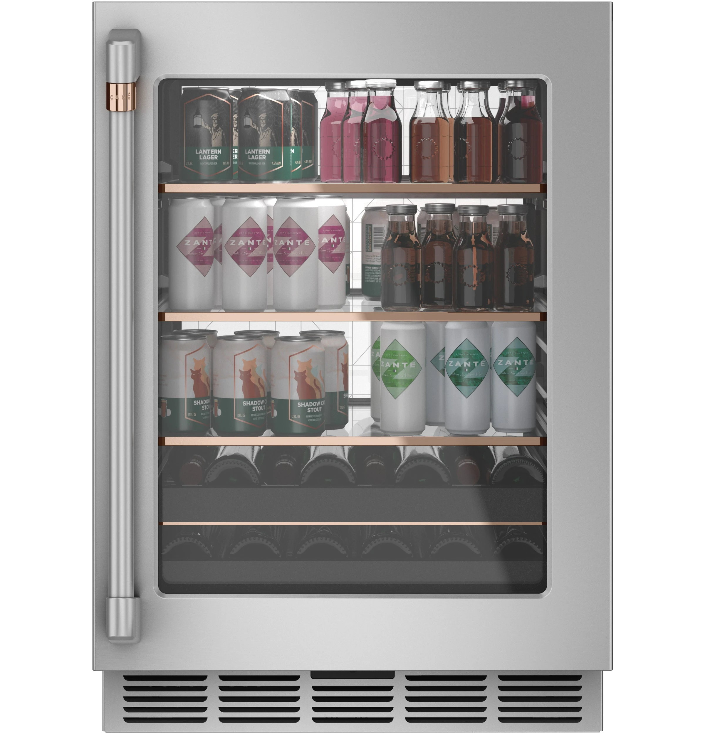 14-Bottle or 126-Can Capacity