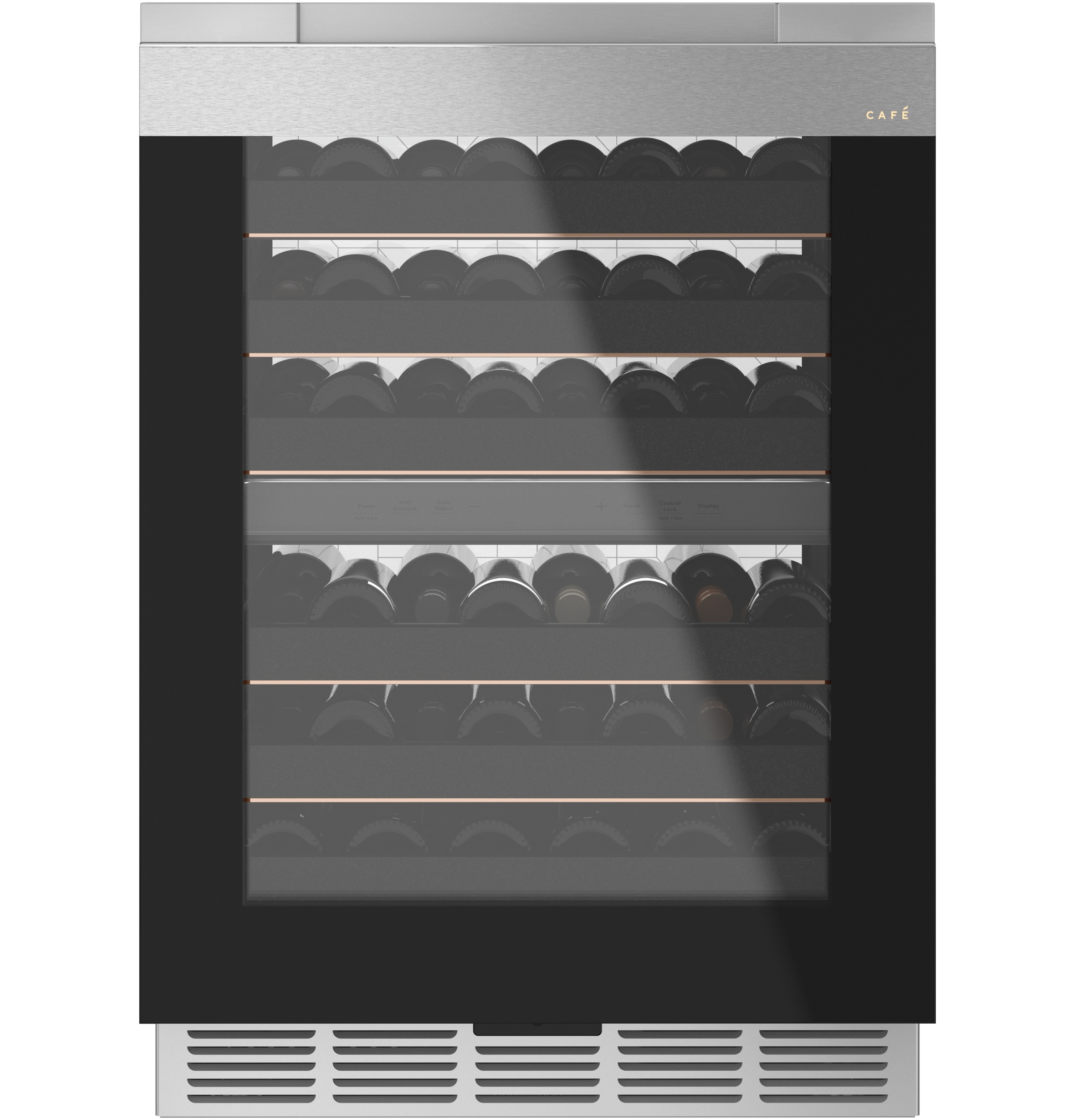 Wine Center in Platinum Glass CCR06DM2PS5