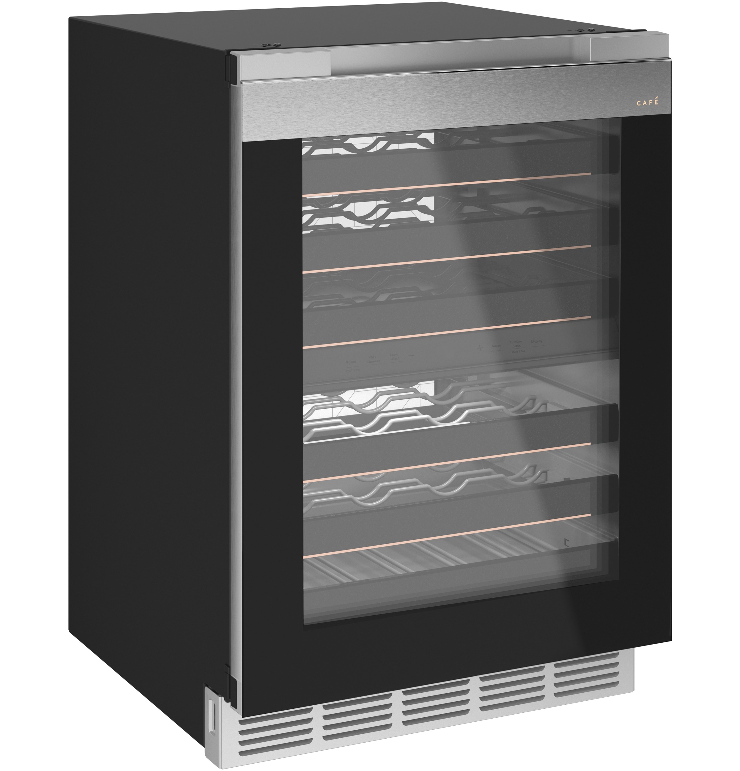 Wine Center in Platinum Glass CCR06DM2PS5