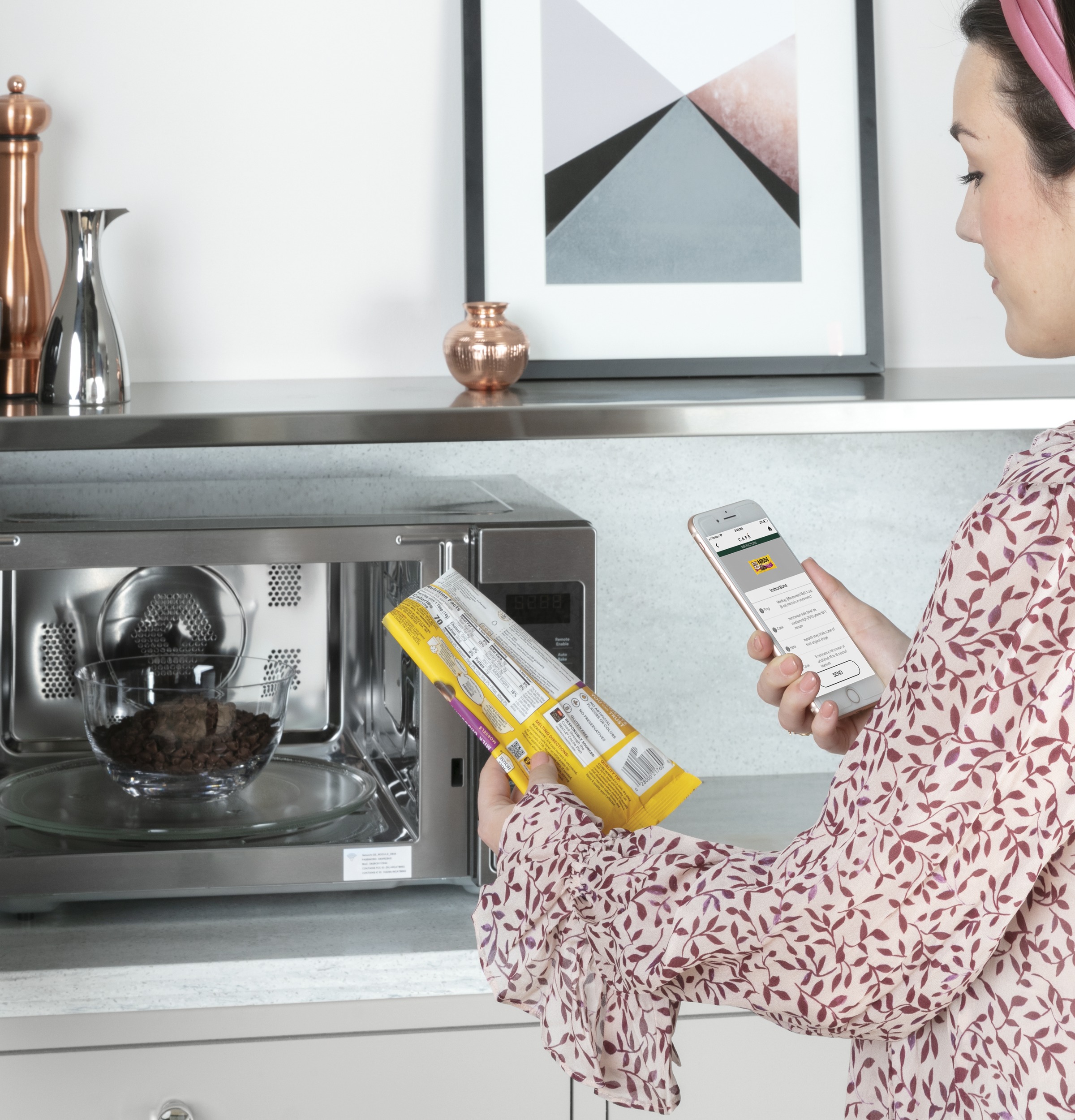 CAFÉ™ 1.5 Cu. Ft. Smart Countertop Convection/Microwave Oven view 5