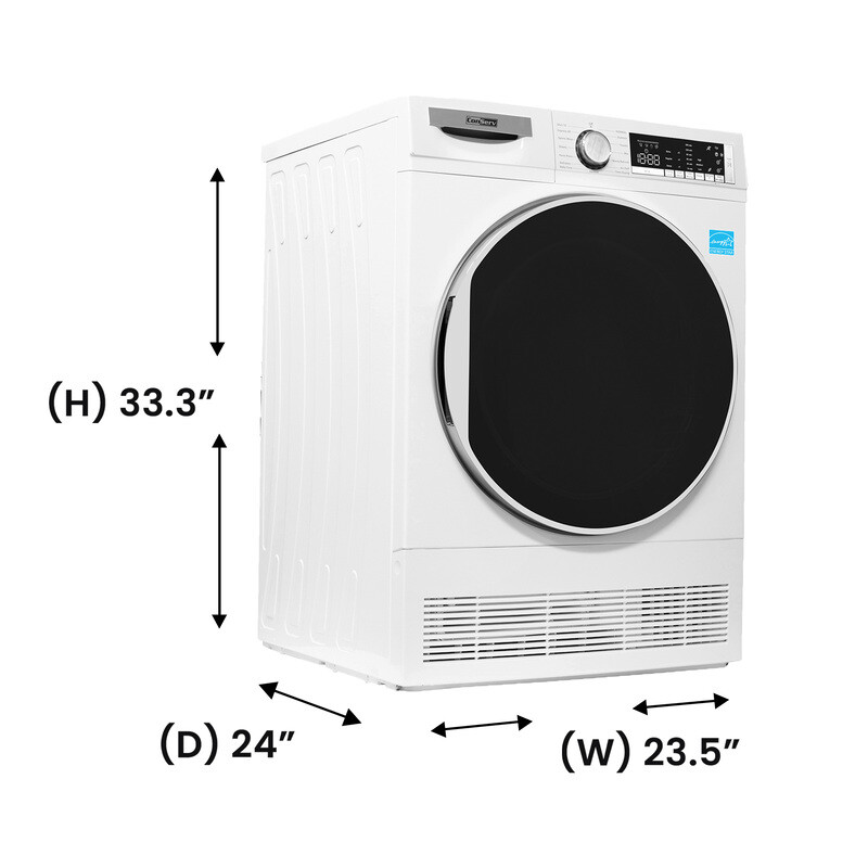 ConServ 4cf Dryer Condensing/Ventless Sanitize LED Display Rev. Door 220V EStar CD4040