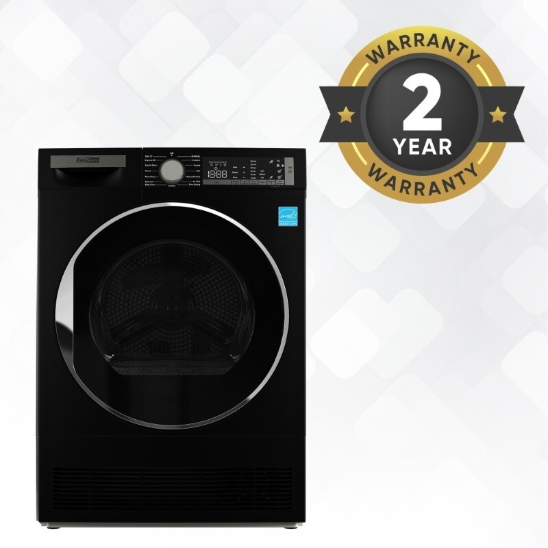 ConServ 4cf Dryer Condensing/Ventless Sanitize LED Display Rev. Door 220V EStar CD4040MATTEBLACK, product image 3 of 18
