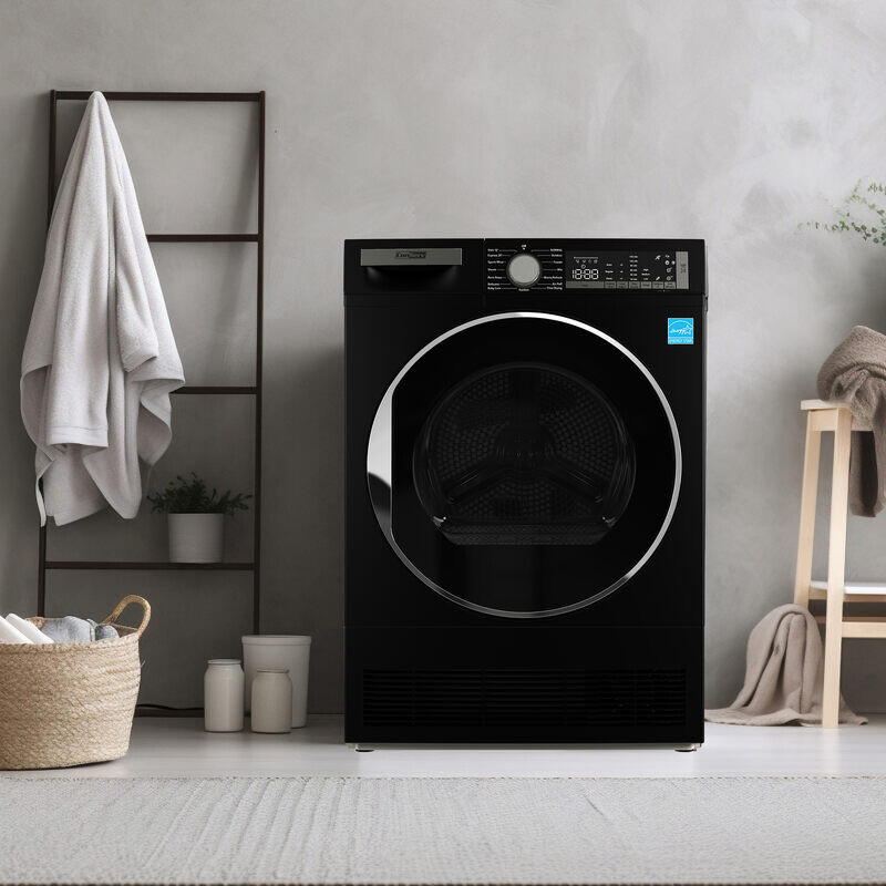 ConServ 4cf Dryer Condensing/Ventless Sanitize LED Display Rev. Door 220V EStar CD4040MATTEBLACK, product image 2 of 18