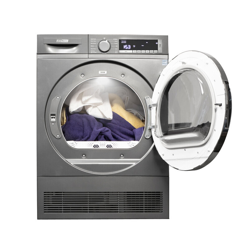 ConServ 4cf Dryer Condensing/Ventless Sanitize LED Display Rev. Door 220V EStar CD4040T, product image 19 of 22