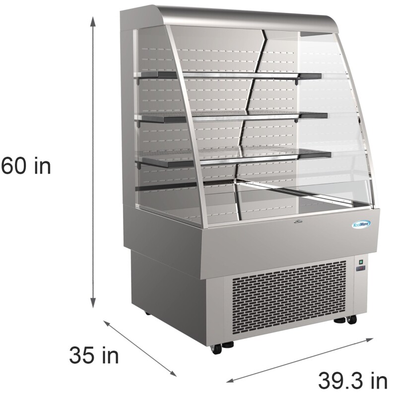 35 in. Open Air Grab and Go Refrigerator - 13.4 Cu Ft CDA13C, product image 7 of 9