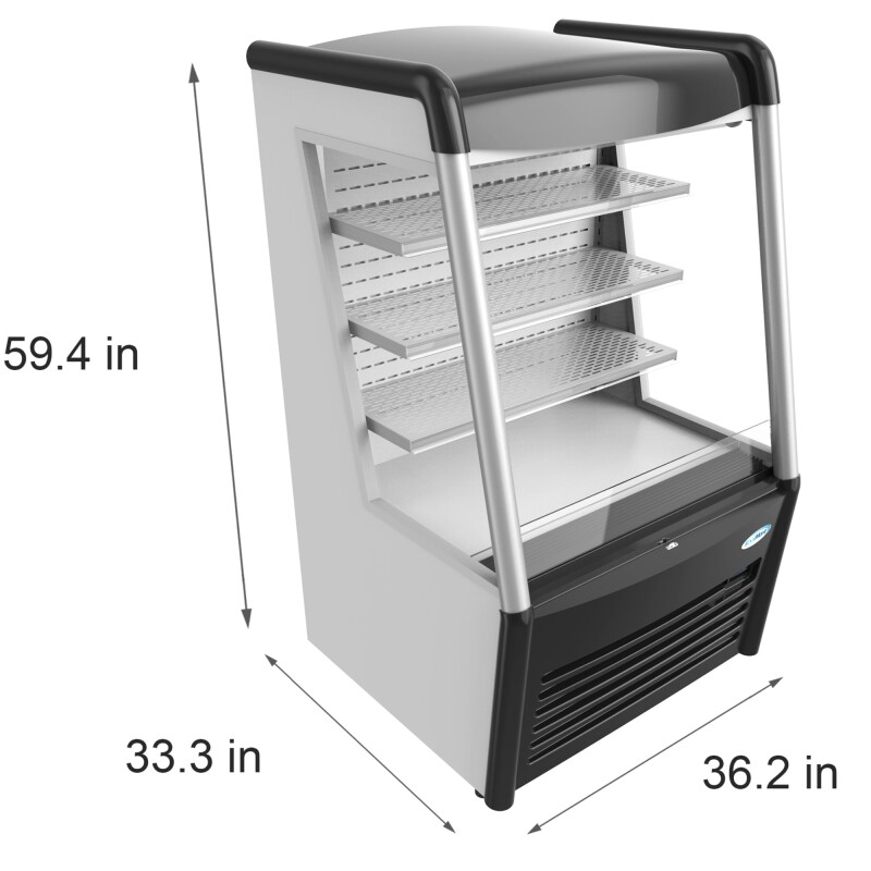 36 in. Open Air Grab and Go Refrigerator - 11.3 Cu Ft CDAU13C, product image 7 of 8