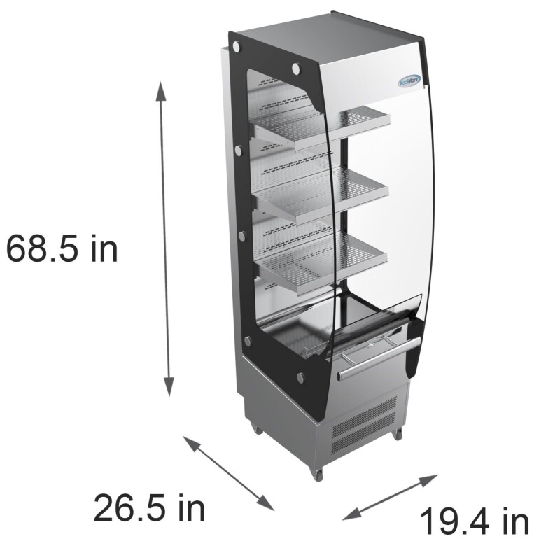 26 in. Open Air Grab and Go Refrigerator - 7.7 Cu Ft CDAU7CSS, product image 5 of 8