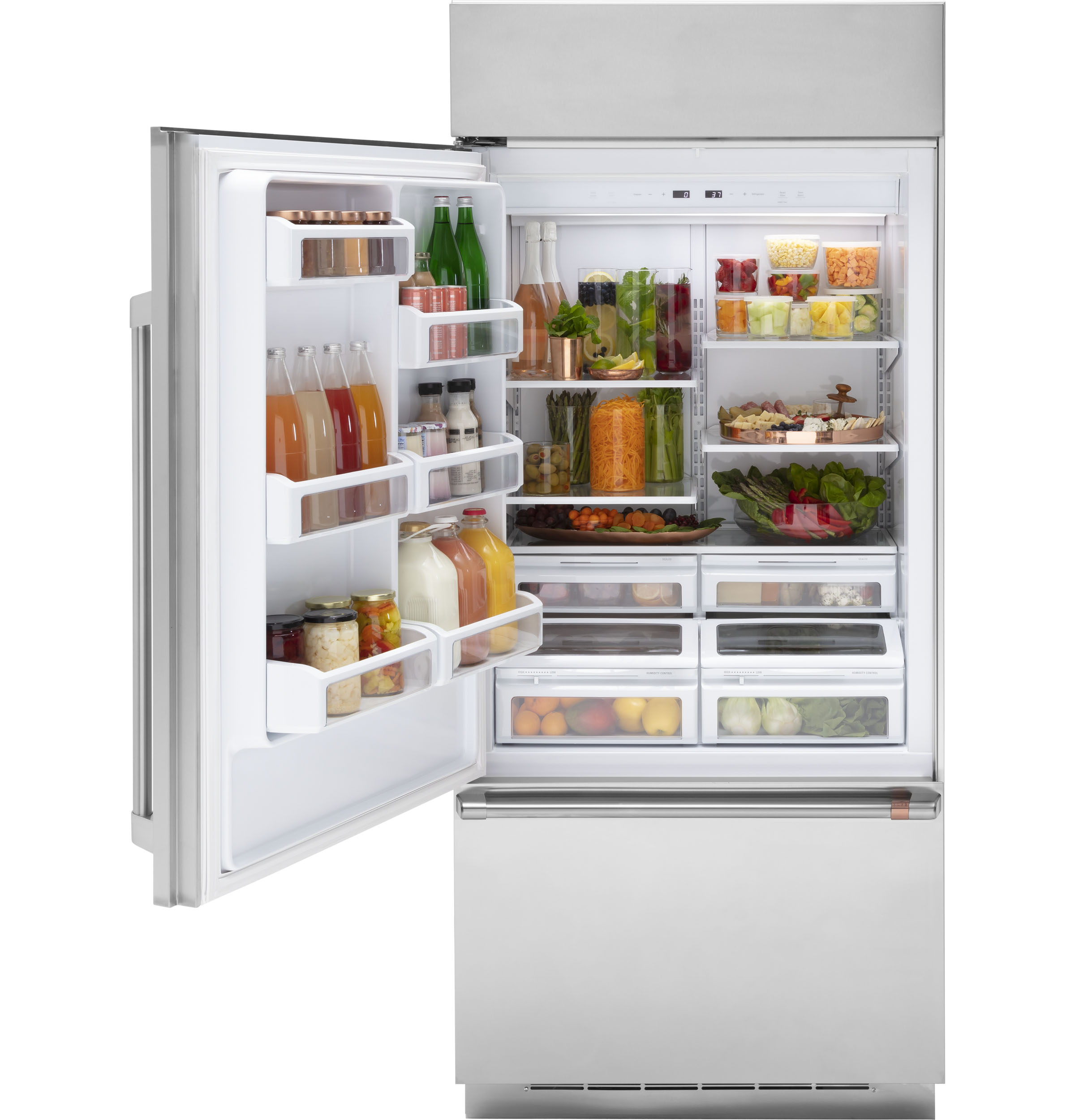 21.3 Cu. Ft. Built-In Bottom-Freezer Refrigerator view 12