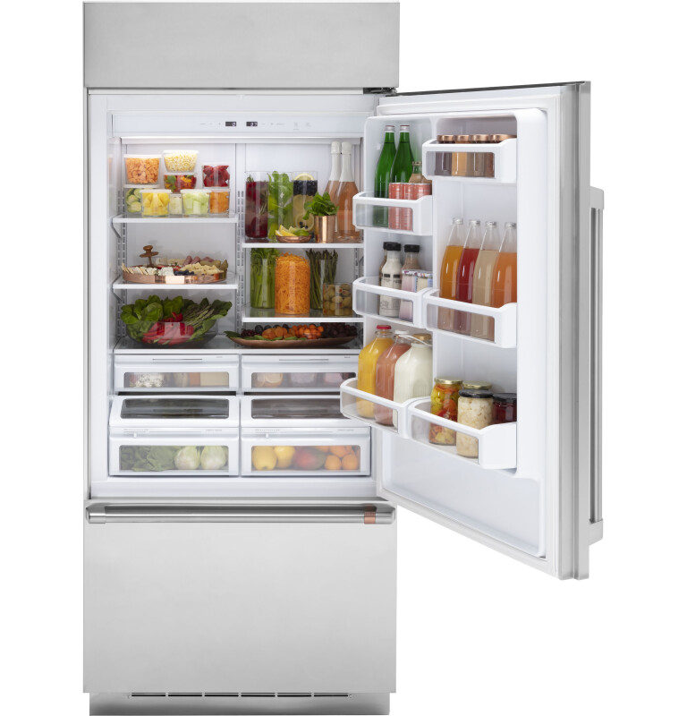 CAFÉ™ 21.3 Cu. Ft. Built-In Bottom-Freezer Refrigerator CDB36RP2PS1