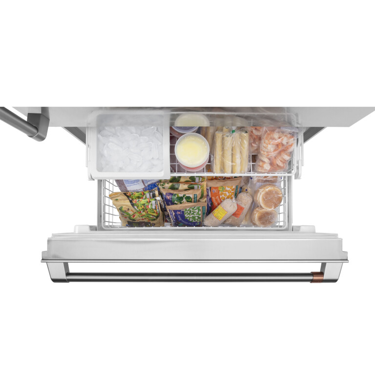 CAFÉ™ 21.3 Cu. Ft. Built-In Bottom-Freezer Refrigerator CDB36RP2PS1