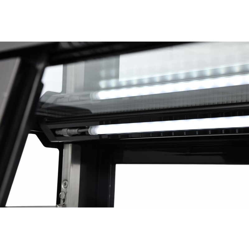 28 in. Self-Service Countertop Display Refrigerator in Black CDC125BK, product image 8 of 10