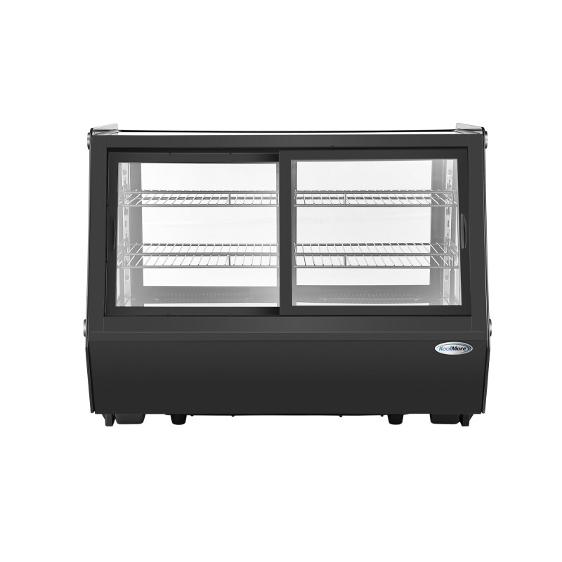 35 in. Self-Service Countertop Display Refrigerator in Black CDC165BK, product image 3 of 11