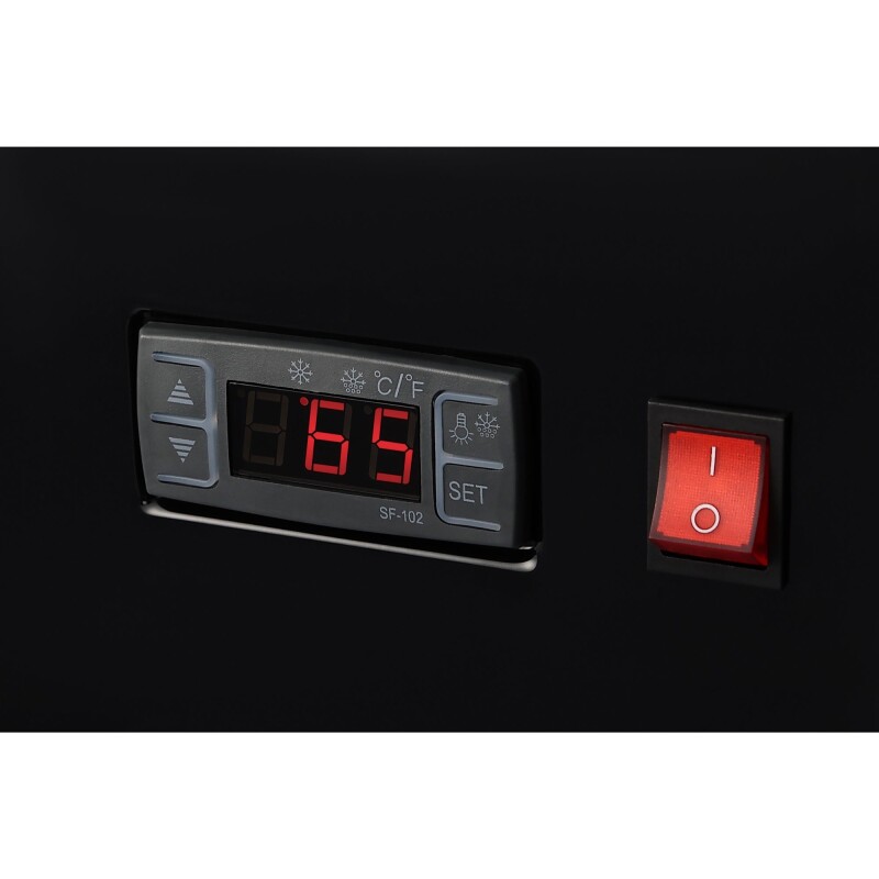 35 in. Self-Service Countertop Display Refrigerator in Black CDC165BK, product image 11 of 11