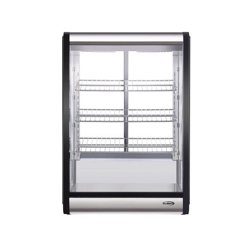24 in. 4 Tier Commercial Countertop Bakery Display Refrigerator CDC49SS, product image 3 of 13