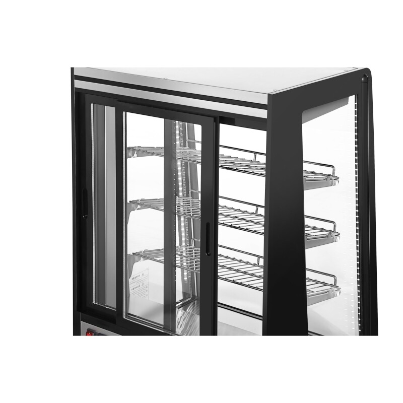 24 in. 4 Tier Commercial Countertop Bakery Display Refrigerator CDC49SS, product image 10 of 13