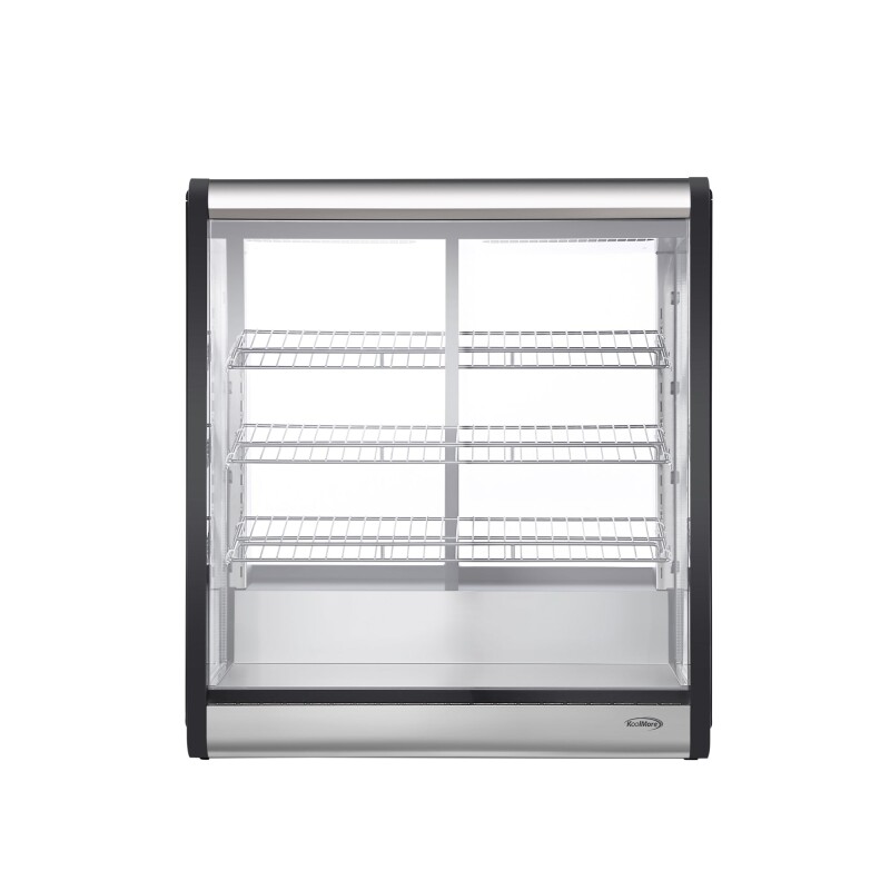 31 in. 4-Tier Commercial Countertop Display Refrigerator in Stainless-Steel CDC69SS, product image 4 of 13