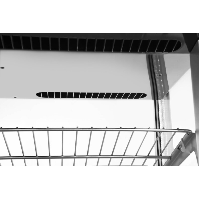 31 in. 4-Tier Commercial Countertop Display Refrigerator in Stainless-Steel CDC69SS, product image 11 of 13