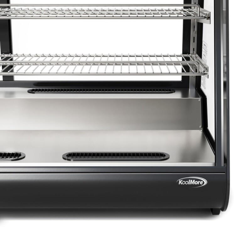 48 in. Countertop Bakery Display Refrigerator in Black, 7 cu. ft CDC7CBK