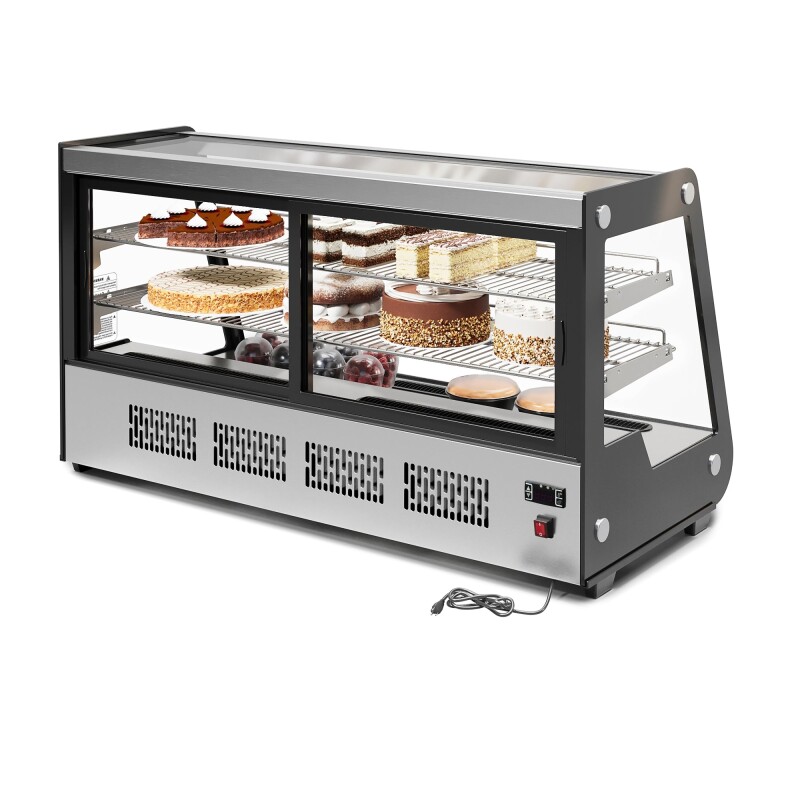48 in. Countertop Bakery Display Refrigerator in Stainless Steel, 7 cu. ft CDC7CSS