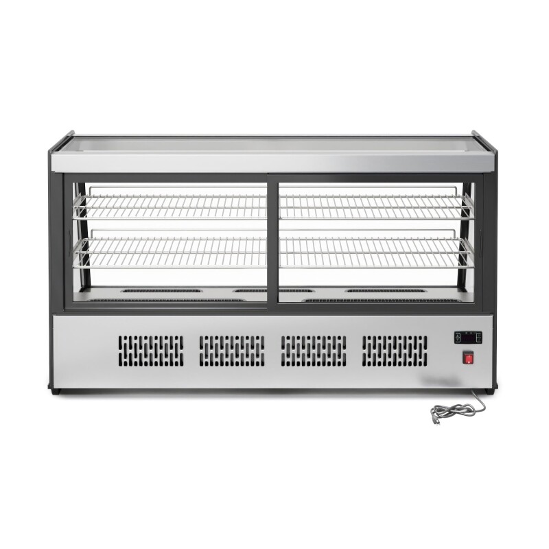 48 in. Countertop Bakery Display Refrigerator in Stainless Steel, 7 cu. ft CDC7CSS