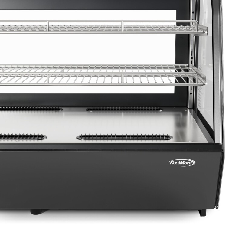 60 in. Countertop Bakery Display Refrigerator in Black, 8 cu. ft CDC8CBK