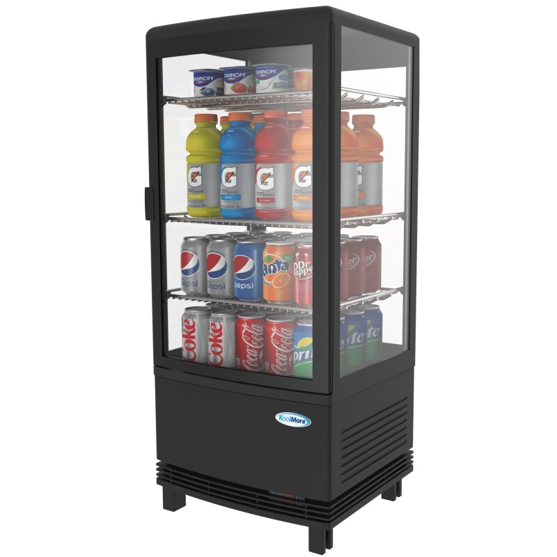 17 in. Black Countertop Display Refrigerator - 3 Cu Ft CDCU3CBK