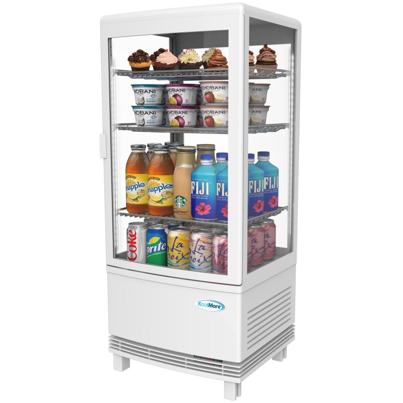 17 in. White Countertop Display Refrigerator - 3 Cu Ft CDCU3CWH