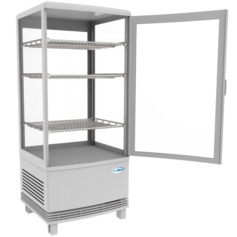 17 in. White Countertop Display Refrigerator - 3 Cu Ft CDCU3CWH, product image 5 of 11
