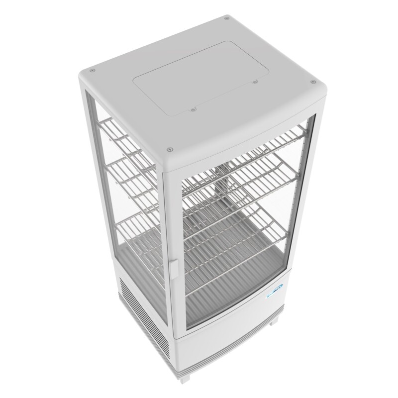 17 in. White Countertop Display Refrigerator - 3 Cu Ft CDCU3CWH, product image 9 of 11