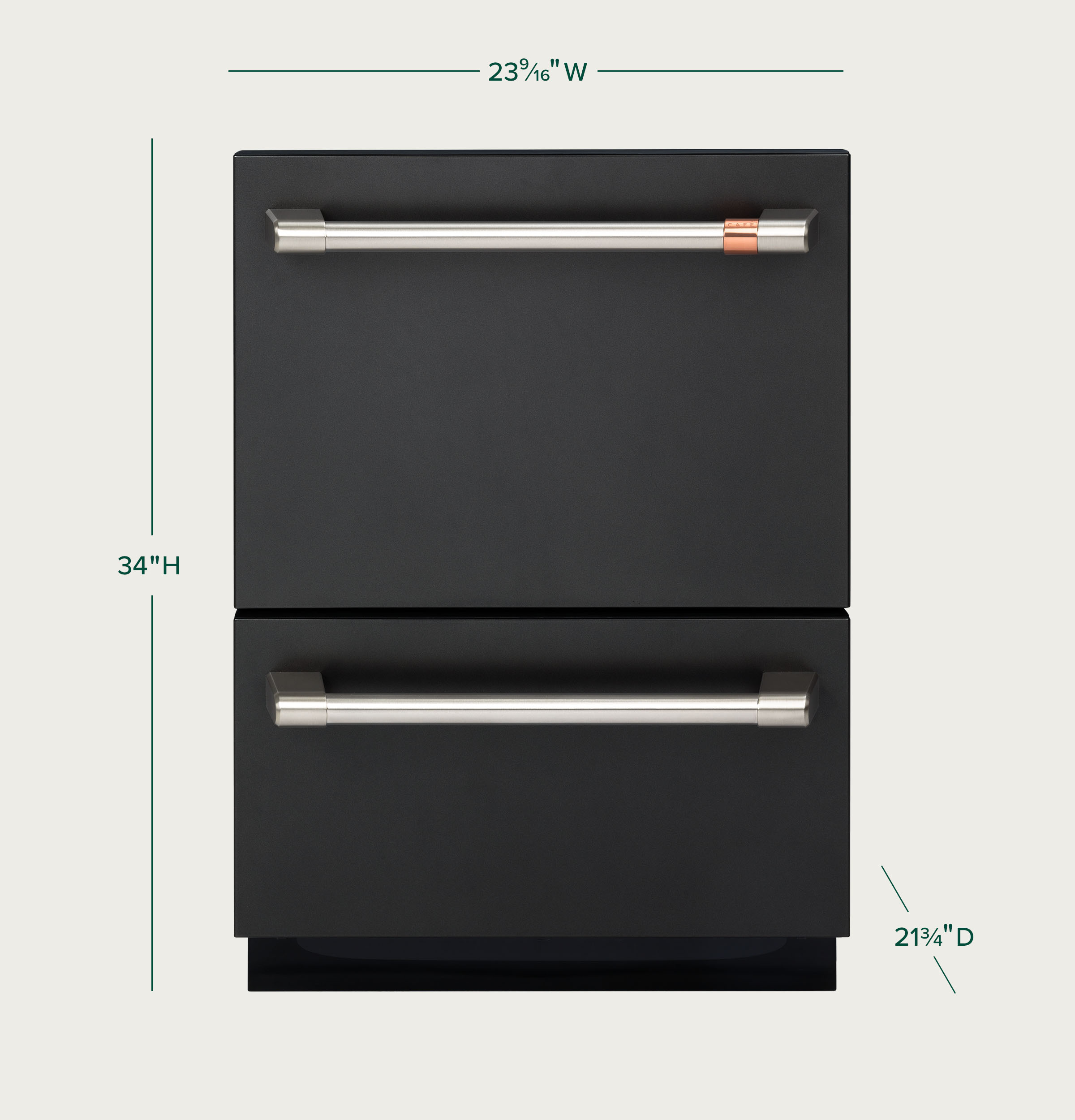 CAFÉ™ Dishwasher Double Drawer view 6