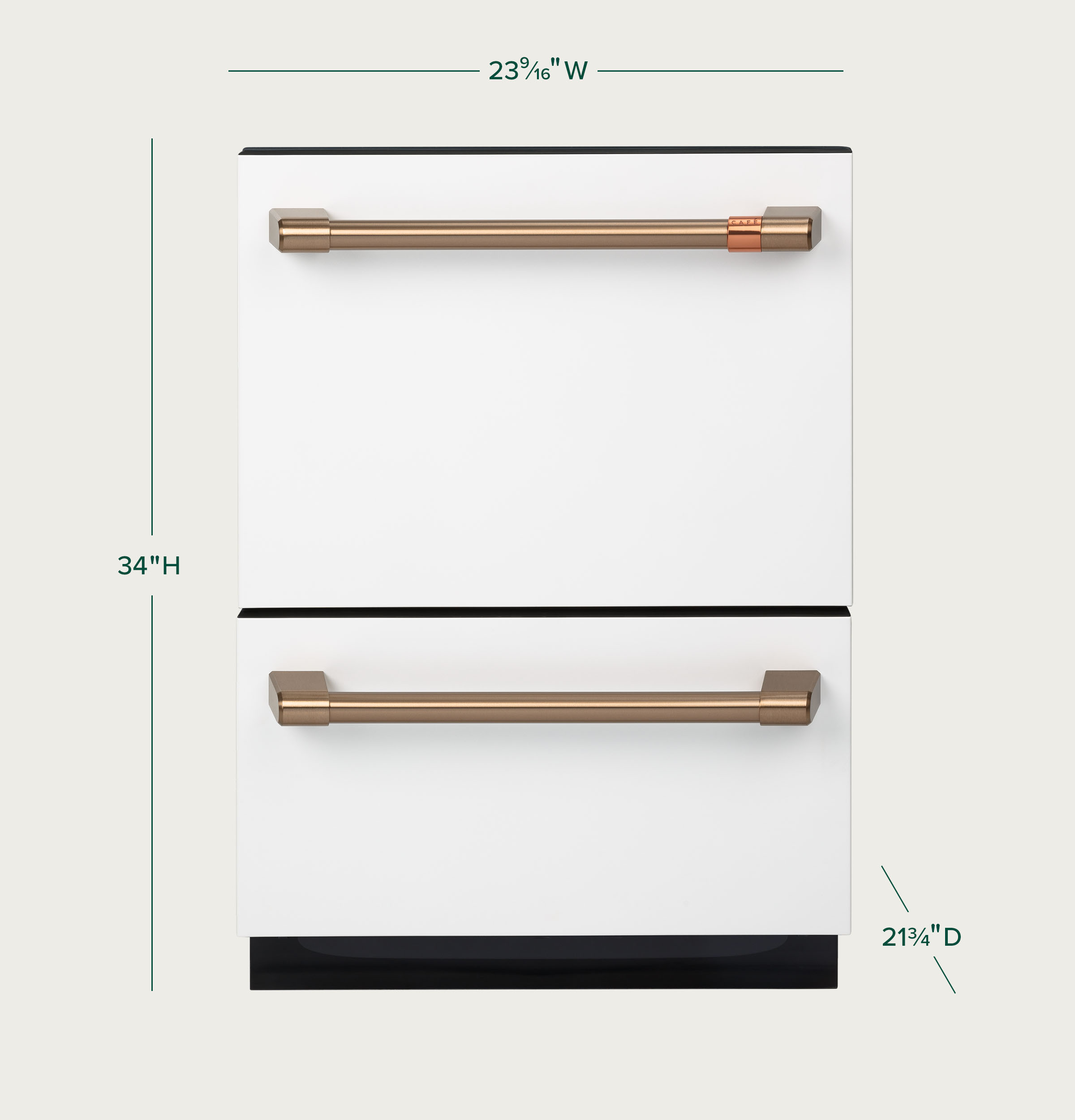 CAFÉ™ Dishwasher Double Drawer view 5