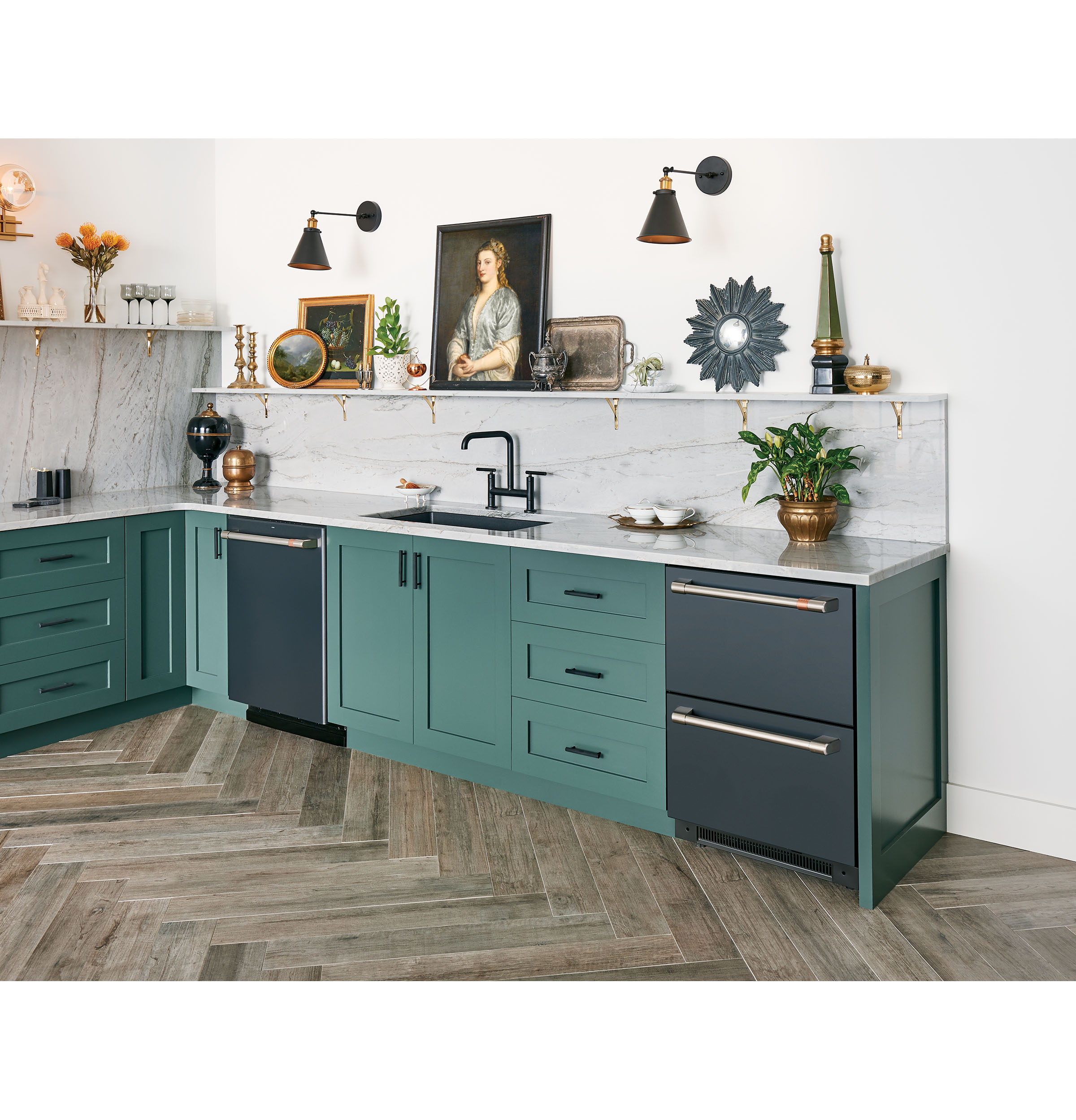 CAFÉ™ 5.7 Cu. Ft. Built-In Dual-Drawer Refrigerator view 14