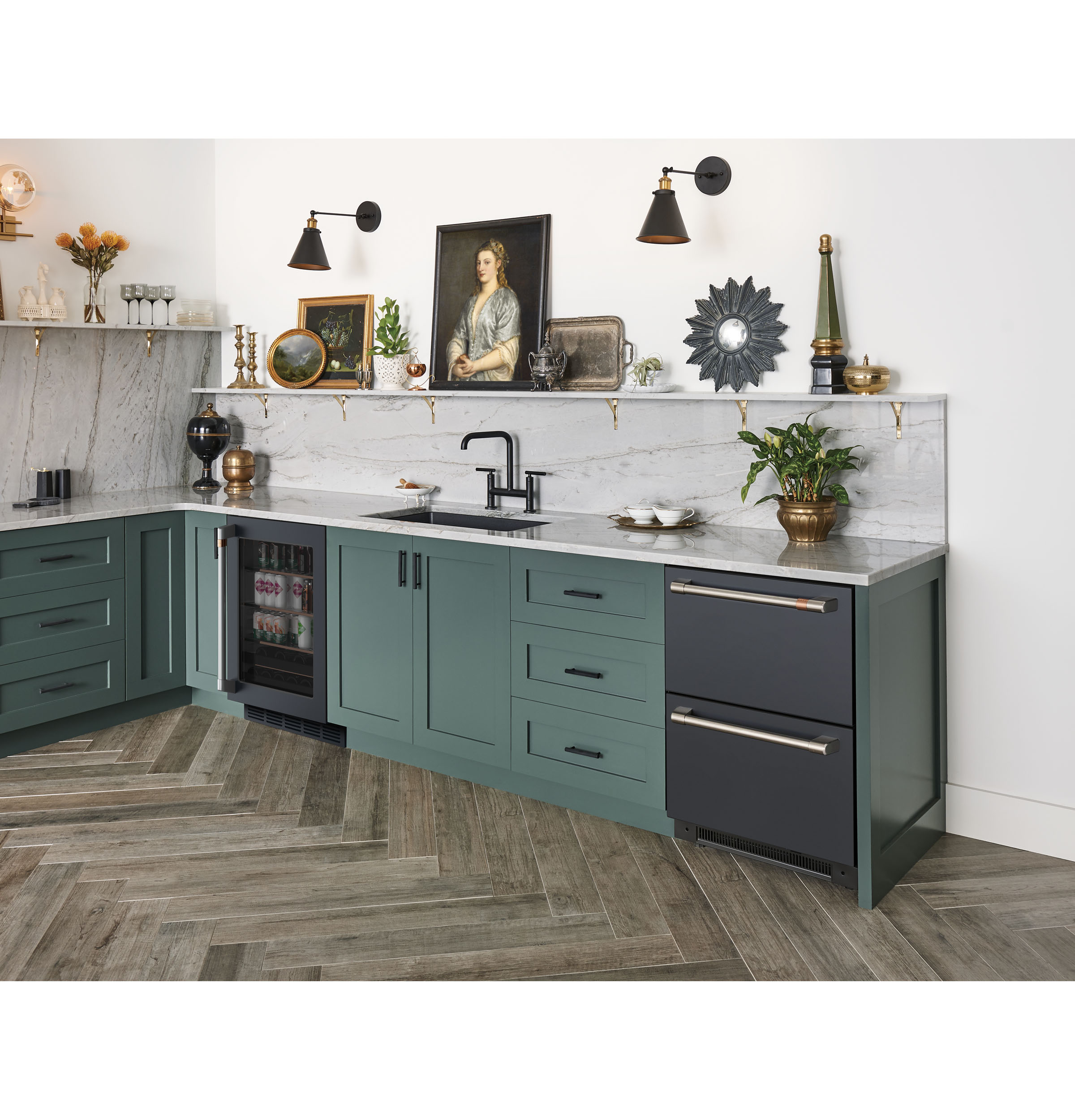 CAFÉ™ 5.7 Cu. Ft. Built-In Dual-Drawer Refrigerator view 6