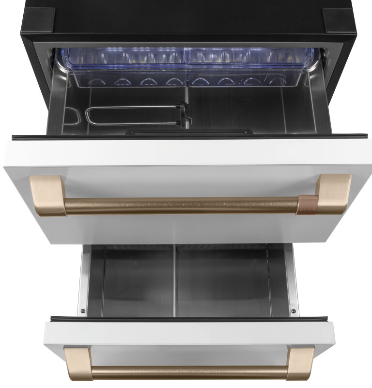 Café 5.7 Cu. Ft. Built-in Dual-drawer Refrigerator CDE06RP4NW2
