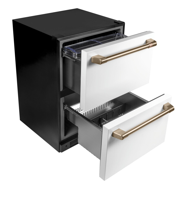 Café 5.7 Cu. Ft. Built-in Dual-drawer Refrigerator CDE06RP4NW2