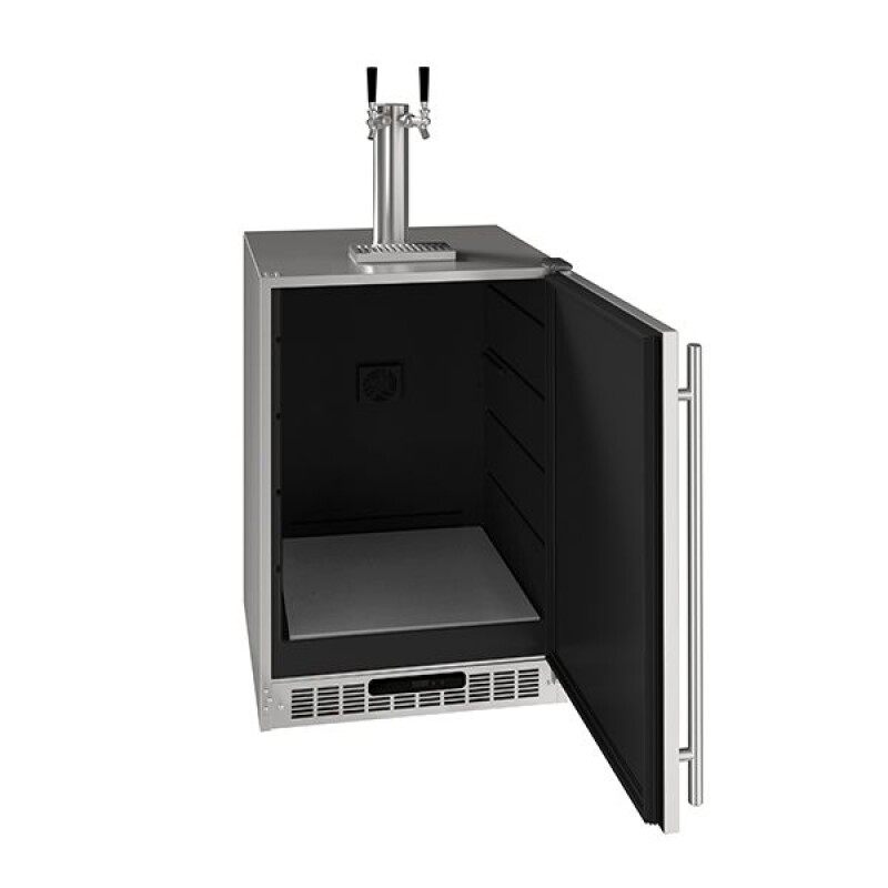 24" 2 Tap Beer Dispenser CDE224D, product image 2 of 2