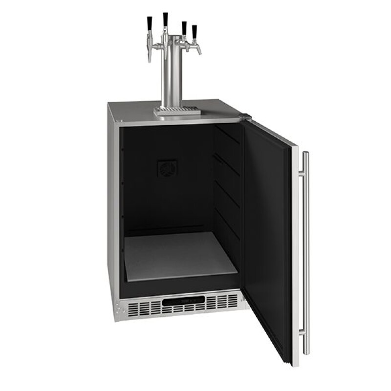 24" 4 Tap Nitro Coffee, Wine, & Beer Dispenser CDE224E, product image 2 of 2