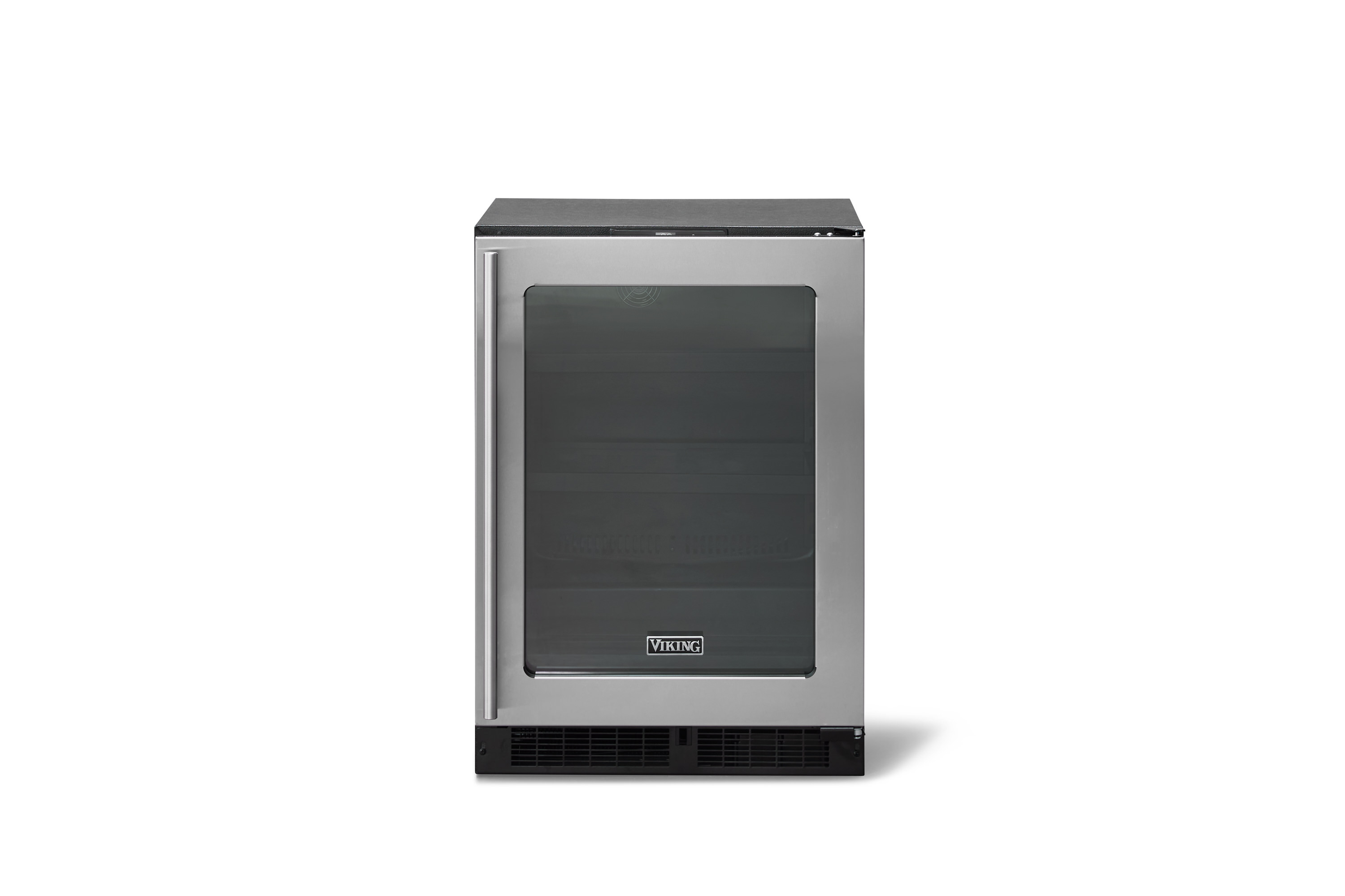 24"W. SS Panel - Glass Door W/Slim Handle CDPUG224SS