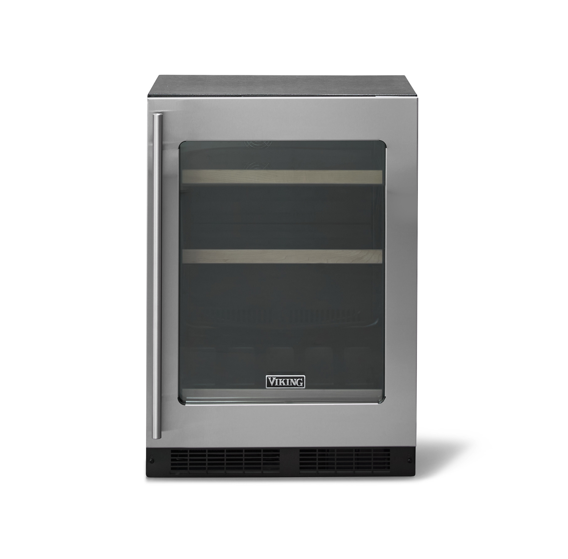 24"W. SS Panel - Glass Door W/Slim Handle CDPUG524SS