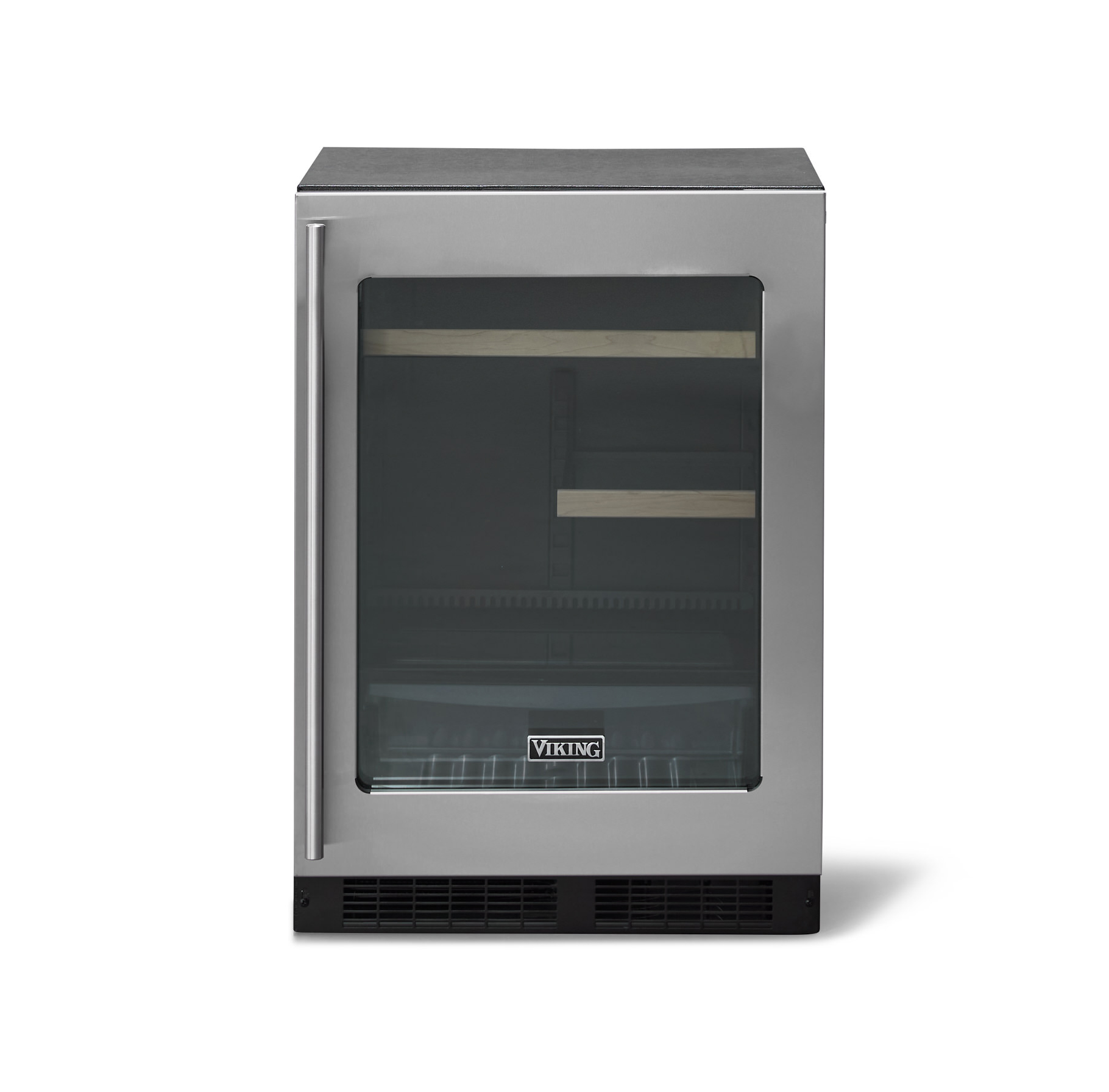 24"W. SS Panel - Glass Door W/Slim Handle CDPUG524SS