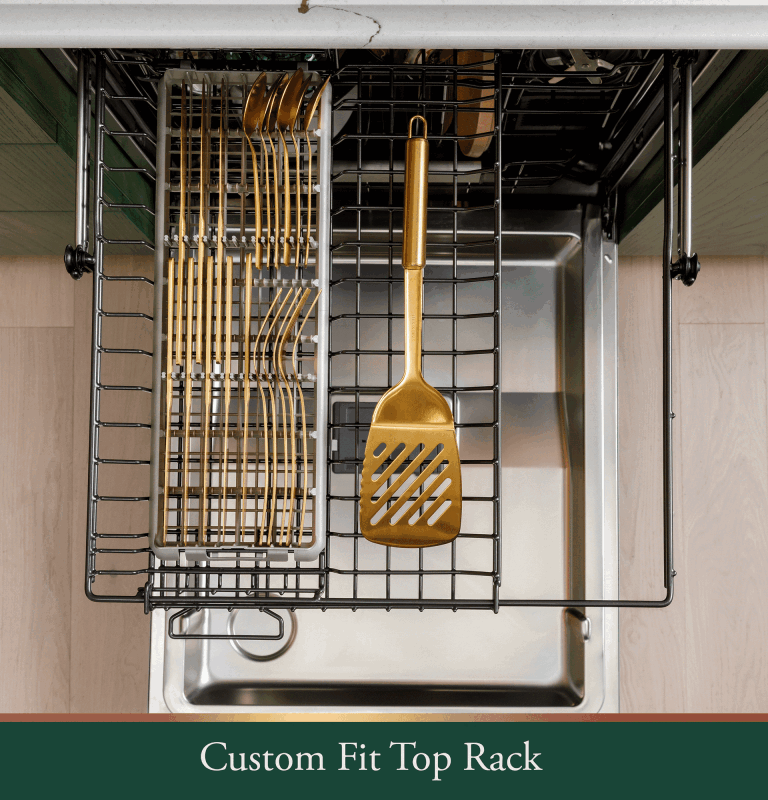 CafƩ Customfit Stainless Interior Dishwasher With Ultra Wash & Dry, 42 Dba CDT828P2VS1